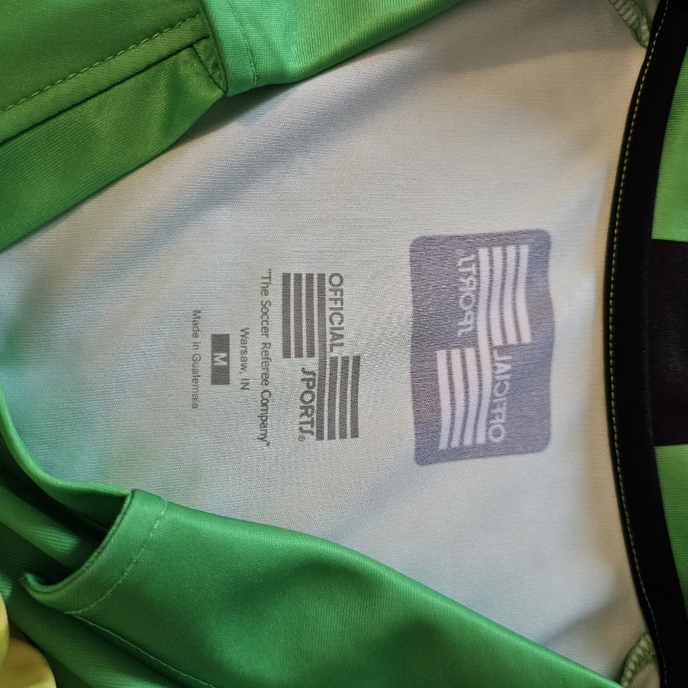 Yellow and Green Referee Kit US Soccer Federation - Picture 4 of 4